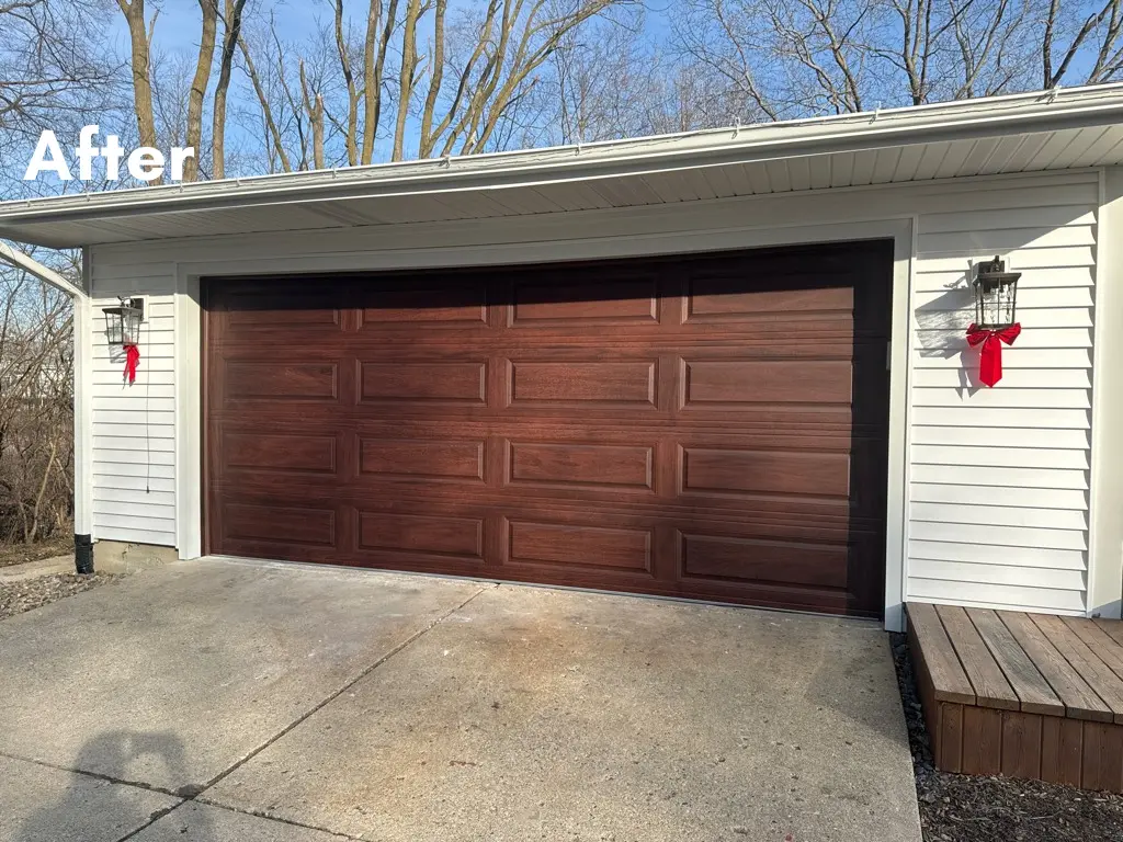 C.H.I. 4283 Raised Panel & LiftMaster 84505R 2