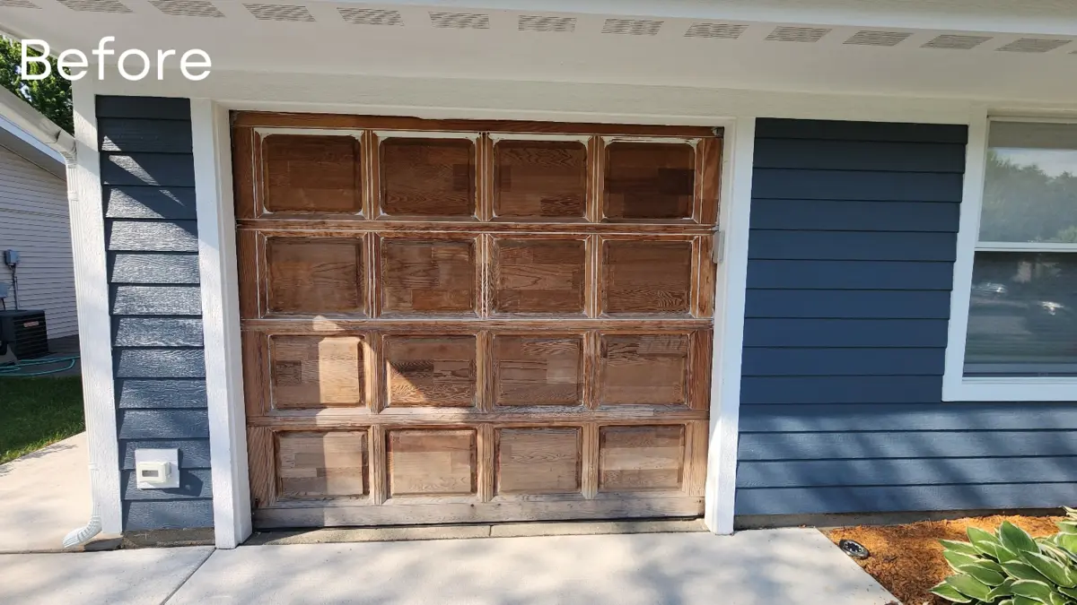 C.H.I. 5283 Stamped Carriage House & LiftMaster 8155W
