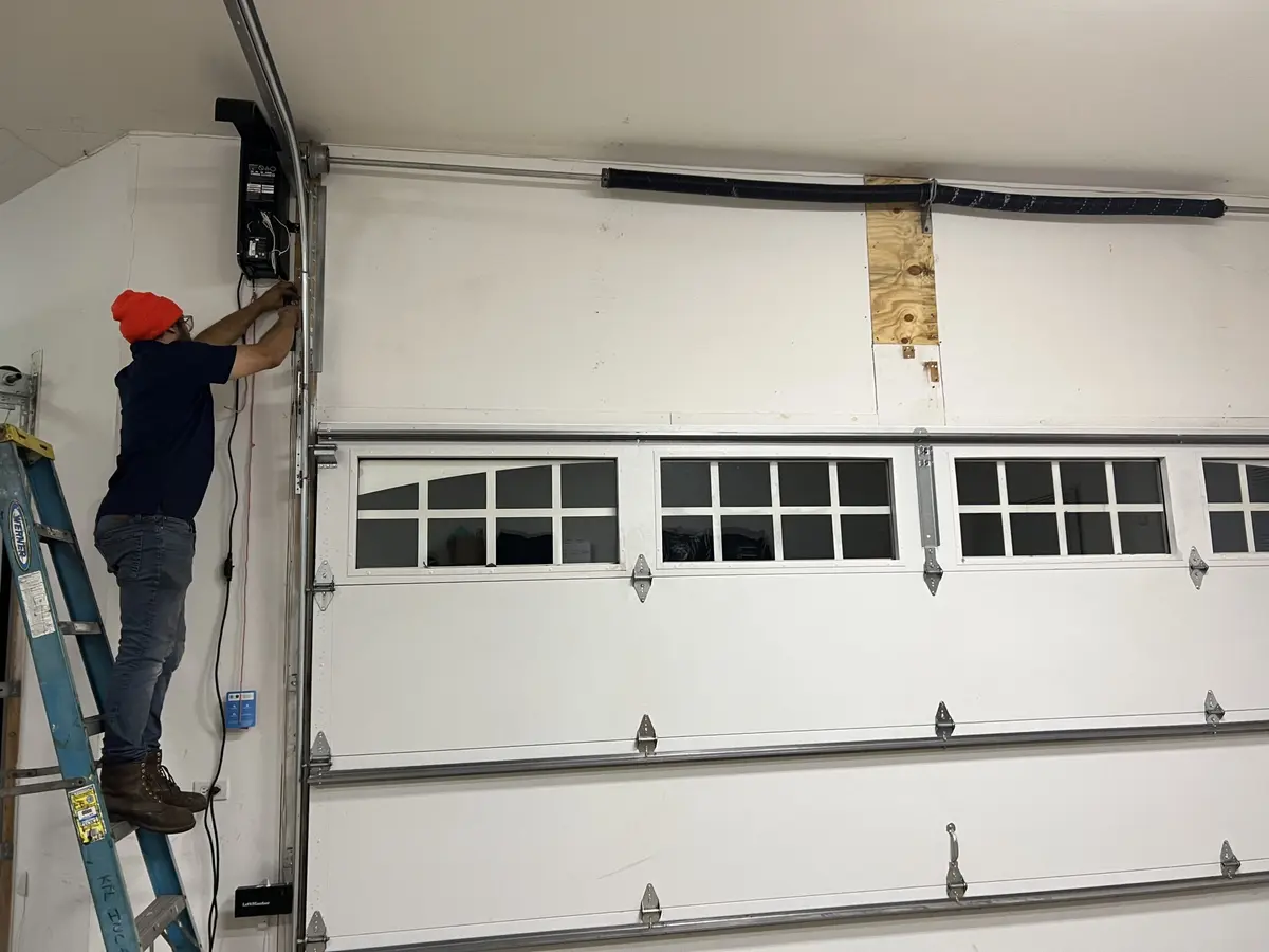 Elevate Your Garage Door: CHI Overlay Carriage House High Lift Conversion 2
