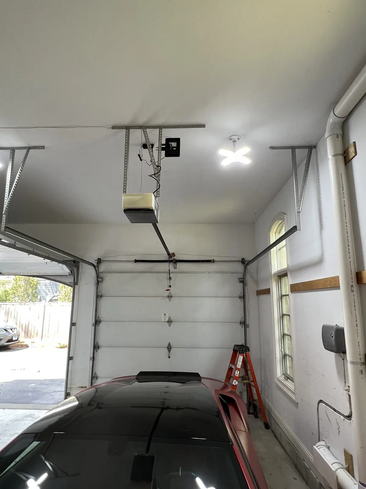 Garage Door High-Lift Conversion