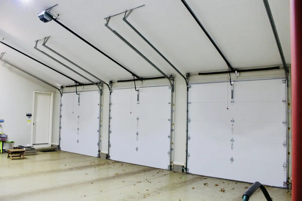 Pitched Ceiling Garage Doors - A Complex Installation