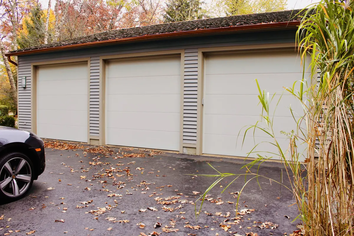 Pitched Ceiling Garage Doors - A Complex Installation 2